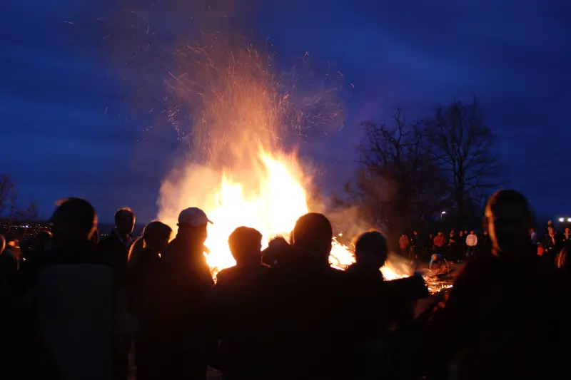 Valborgsmässofirande på Mössebergsgården, Falköping